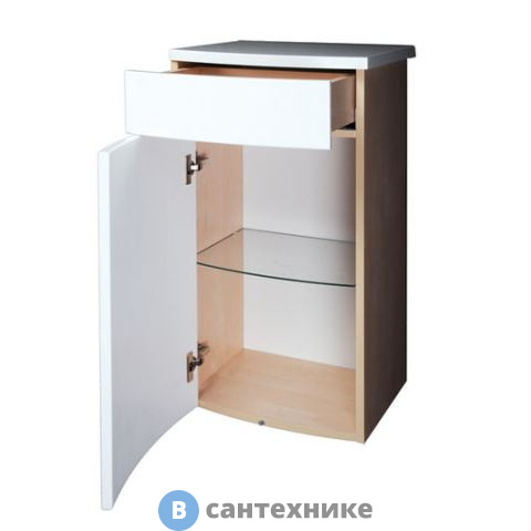 Тумба напольная Ravak PS R Praktik, Rosa береза/белая (X000000169)