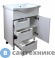 картинка Тумба Loranto Стиль- 60/3 (600*840*460) с раковиной Basic 60 (7060) (CS00070537)