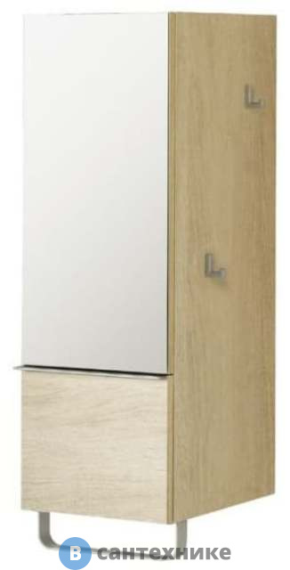 Полуколонна Jacob Delafon ODEON UP EB893D-E10 правая, квебекский дуб (35x34x96)