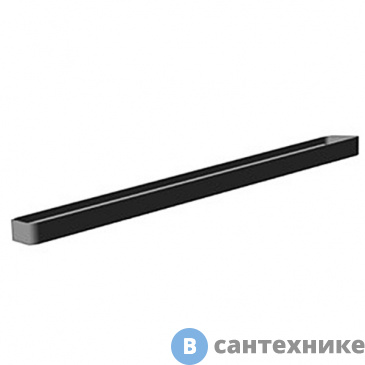 картинка Релинг/полотенцедержатель Bertocci Fly металлический 42 см, чёрный матовый (149 1513 1600)