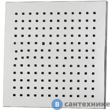 картинка Верхний душ Paini 50CR759TCASQE пластик, квадратный, 200 мм, хром