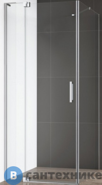 картинка Душевой уголок Cezares SLIDER-AH-1-100-100/110-C-Cr без поддона