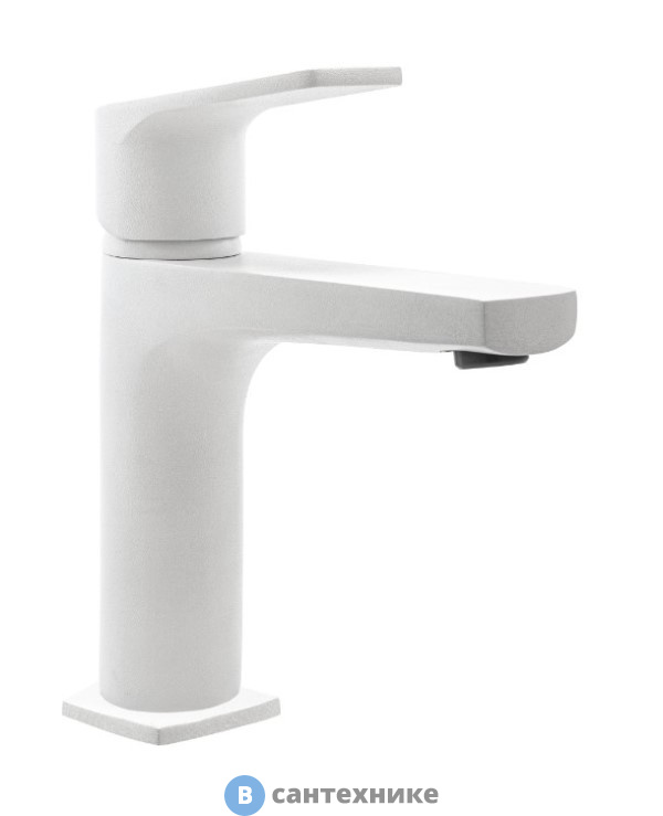 Смеситель AZARIO TREYA AZ-156845026 для раковины, белый матовый