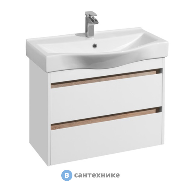 Тумба с раковиной Акватон Нортон 80 /Беверли 80/ (1A2489K0NT010)