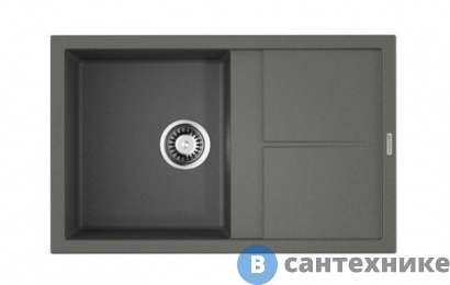 картинка Кухонная мойка OMOIKIRI Sumi 79-PL платина (4993667)