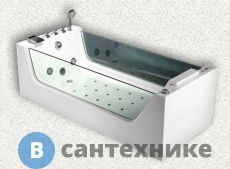 Акриловая ванна Banff B-105 (180x80х60)