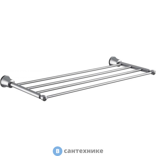 Полка Cezares CZR-F-8983 для полотенец, хром
