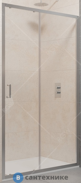 Душевая дверь RGW PA-14 120*195 хром/прозрачное (118-122) (41081412-11)