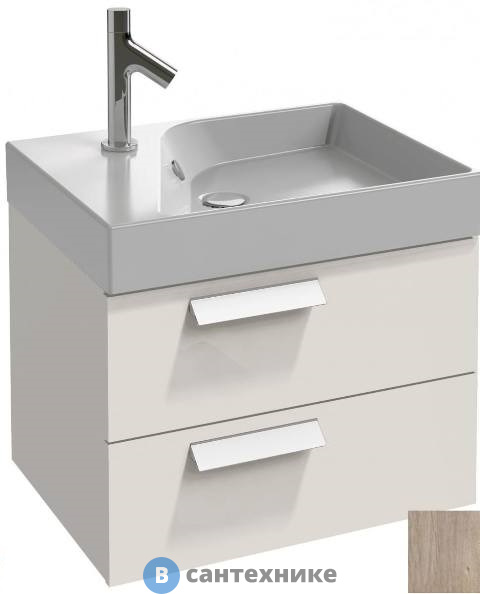 Тумба под раковину Jacob Delafon RYTHMIK EB1301-E10 квебекский дуб (59,5х45х42,4)