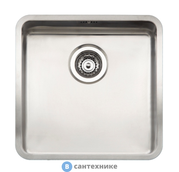 Кухонная мойка Reginox Kansas 40x40 Cuadrat  LUX 3,5" (c/box) L (42417)