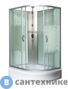 Душевая кабина МОНОМАХ Б/К 90/70/24 МЗ L б/крыши, 900*700*2060, асимметричная (10000005803)