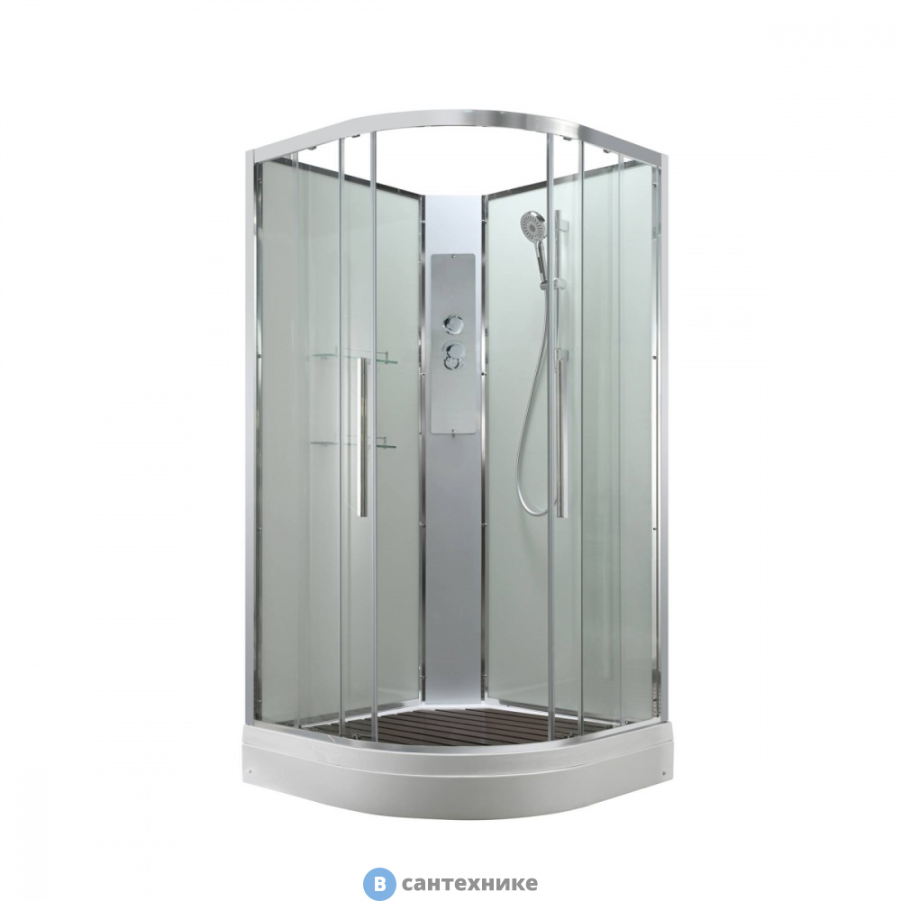 Душевая кабина AvaCan EM2010NT без крыши прозрачная (EM2010NT)