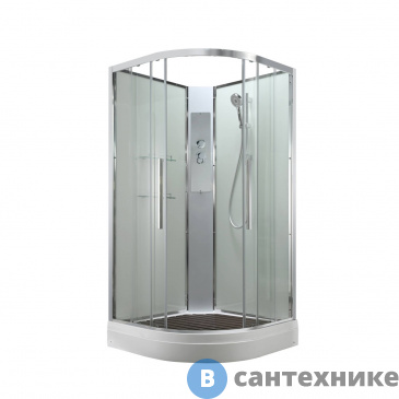 картинка Душевая кабина AvaCan EM2010NT без крыши прозрачная (EM2010NT)