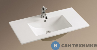 картинка Раковина WELTWASSER DEILBACH 7506-90 подвесная (910х470х180)