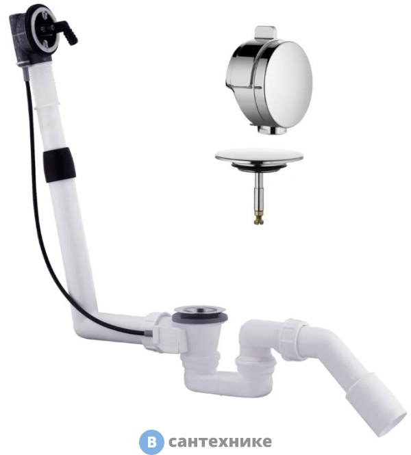 Слив-перелив для ванны Kludi 2120005N-00 ROTEXA MULTI