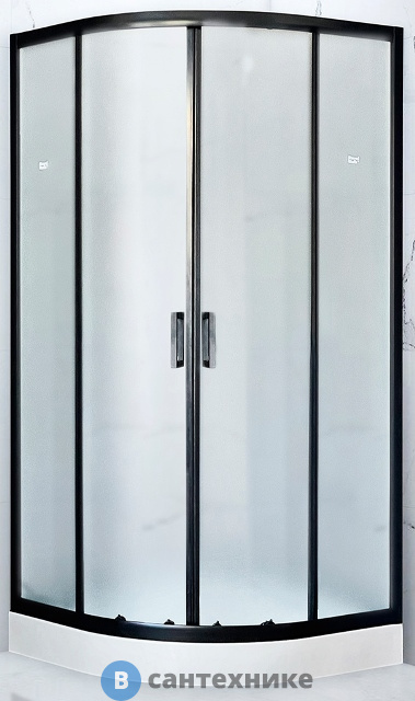 Душевой уголок Royal Bath RB 90HK-C-BL 900x900x2000 (матовое) (RB90HK-C-BL)