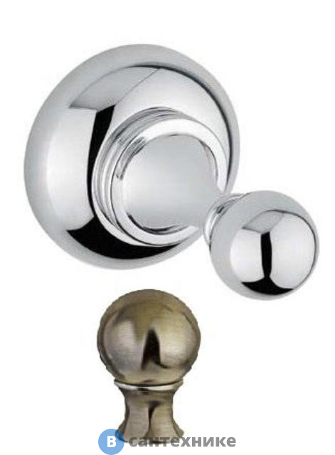 Крючок Cezares APHRODITE-HK2-02 бронза