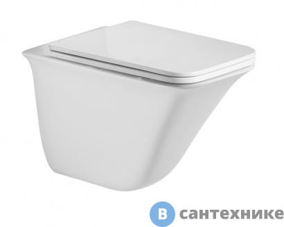 картинка Унитаз с инсталляцией WELTWASSER и кнопкой смыва (MARBERG 410 + ROTBACH 004 GL-WT + MAR 410 RD)