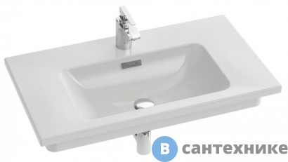 картинка Раковина Jacob Delafon VOX EXAE112-Z-00 (80х46) мебельная