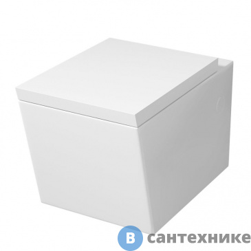 картинка Унитаз подвесной Grossman GR-4495 Cristal (540*355*360) с толстой крышкой