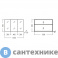 картинка Зеркальный шкаф СанТа Аврора 100 универсальный НП (700350)