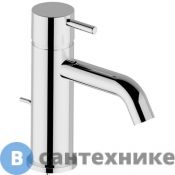 Смеситель CISAL Less New однорычажный для раковины, с донным клапаном, хром (LN00051021)