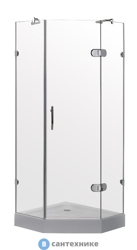 Душевой уголок Timo BY-839 прозр. (100*100*185)