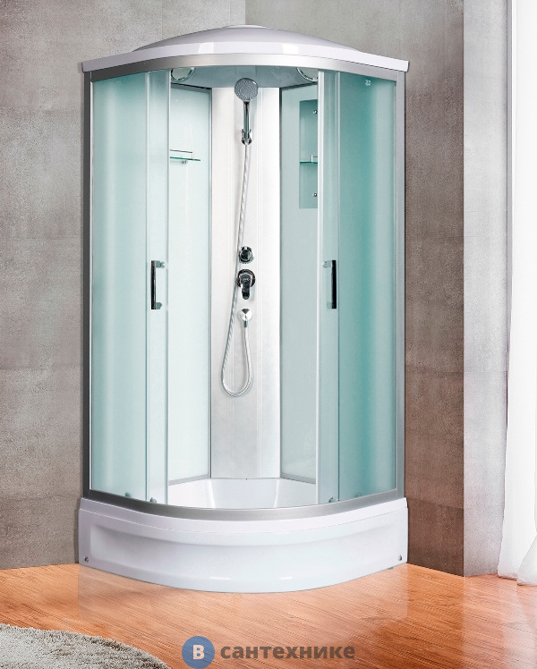 Душевая кабина River DESNA 100/24 MT, без гидромассажа