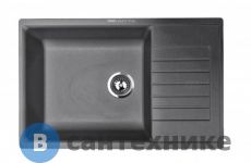 Кухонная мойка RESPECTA Tira RT-78 чёрный опал (RT78.101)