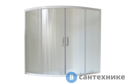 картинка Душевая штора Royal Bath RB 150ALP-С 1500x1000x1500 (шиншилла) (RB150ALP-C)