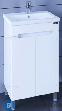 картинка Тумба под раковину СанТа Лондон-50 напол. ум. Сомо 50 (224014)