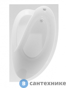 картинка Ванна акриловая Timo IVA1595R (1500*950*700), без каркаса и сифона