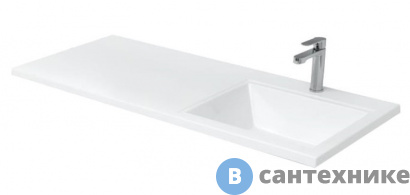 картинка Раковина-столешница Aquanet Даллас 110 правая (235498)