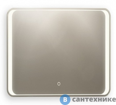 картинка Зеркало с подсветкой Art & MAX Elegant 800x800 AM-Ele-800-800-DS-F