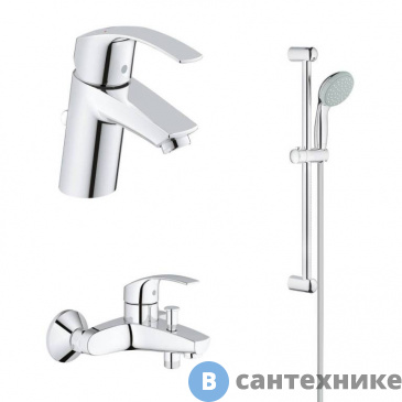 картинка Душевой набор Grohe Eurosmart 124446