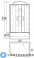 картинка Душевая кабина River DUNAY 120/90/44 МТ R