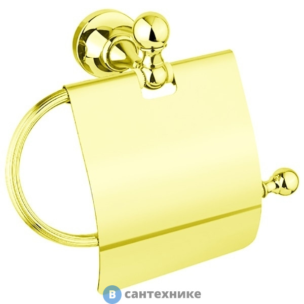 Держатель Cezares OLIMP-TRH-03/24-M для туалетной бумаги, золото