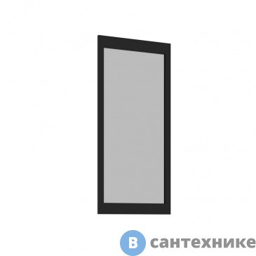 картинка Зеркало ORKA Lodi 46 черный матовый