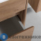 картинка Тумба под раковину Vincea Chiara 800 подвесная, 1 выкатной ящик soft-close, N.Oak (VMC-2C800NO)