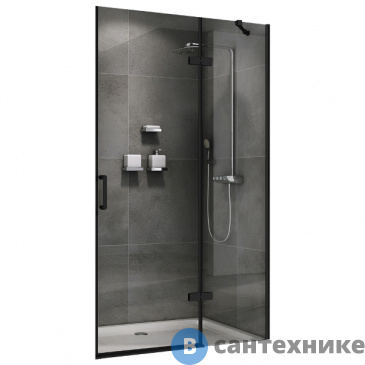 картинка Душевая дверь ABBER Zart AG08100B 100*195