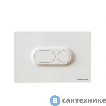 картинка Смывная клавиша ArtCeram ATELIER белый (702.000.05)