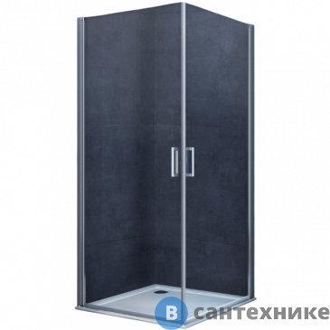 картинка Душевой уголок Vincea Alpha VSR2-3AL7095CL, 950*700, хром, стекло прозрачное