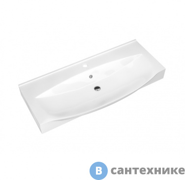 картинка Умывальник Kirovit Элвис 1050 белый мебельный  с/о(+обрамление)