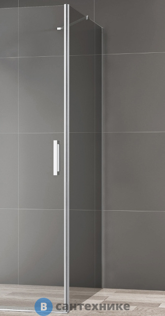 Боковая панель Cezares SLIDER-90-FIX-C-Cr 900x1950 универсальная