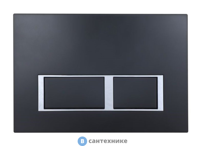 Клавиша смыва ESBANO PRK-12MB матовый черный