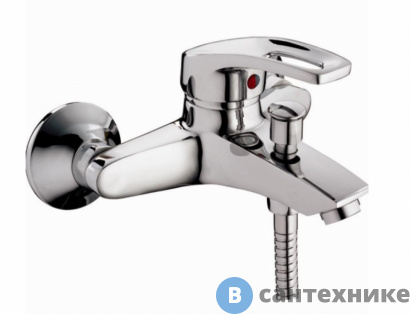 картинка Смеситель WELTWASSER WW MX ISAR 503 Хром. для ванны однорычажный