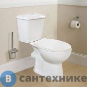 Унитаз напольный Loranto Lino с сиденьем микролифт (soft close) полипропилен (CS-CT8812)
