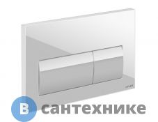 Кнопка смыва Cersanit PRESTO, пластик белый (P-BU-PRE/Wh)