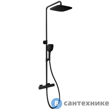 картинка Душевая стойка Ravak TD F 091.20/150 термостат, чёрный (X070160)