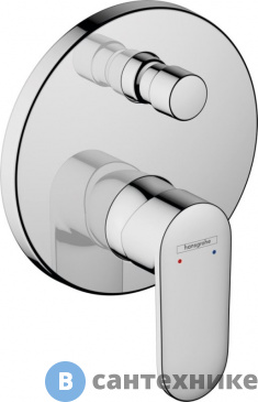 картинка Смеситель Hansgrohe 71466000 Vernis Blend для ванны, без внтур. части